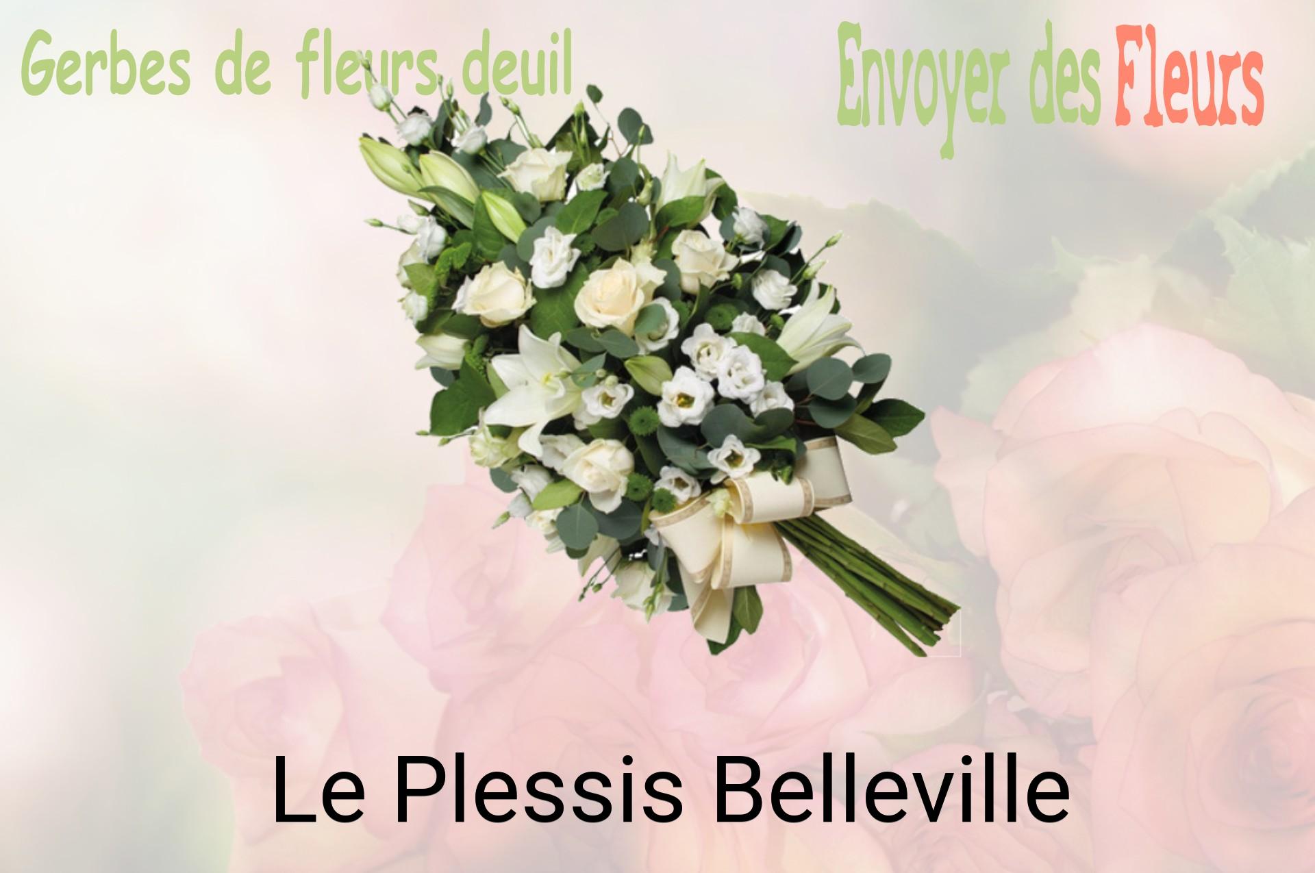 Gerbe de fleurs de deuil livrée à Le Plessis-Belleville